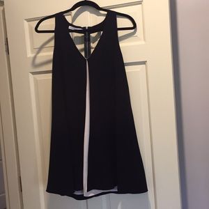 Black and white dress